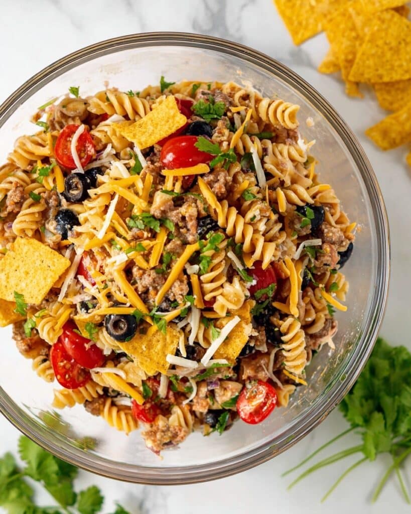 Taco Pasta Salad Recipe