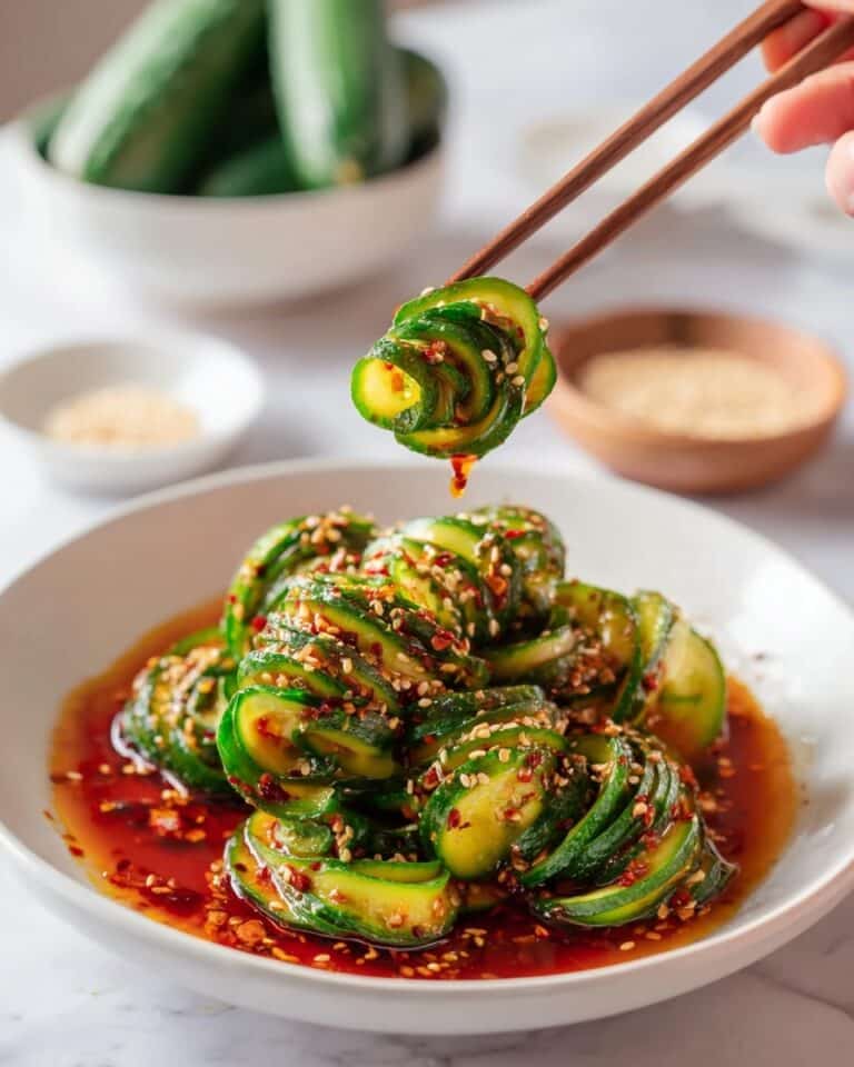 Spicy Asian Cucumber Salad Recipe
