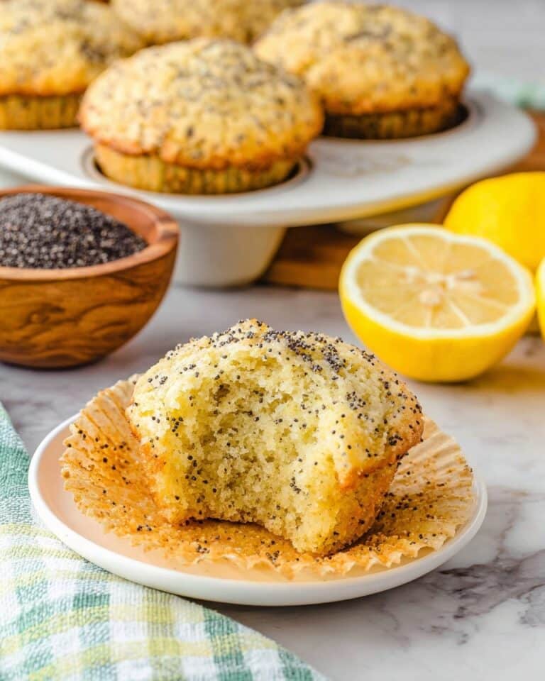 Lemon Poppy Seed Muffins Recipe