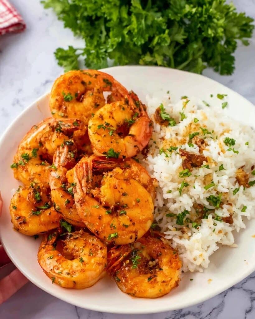 Hawaiian Food Truck Garlic Shrimp Recipe