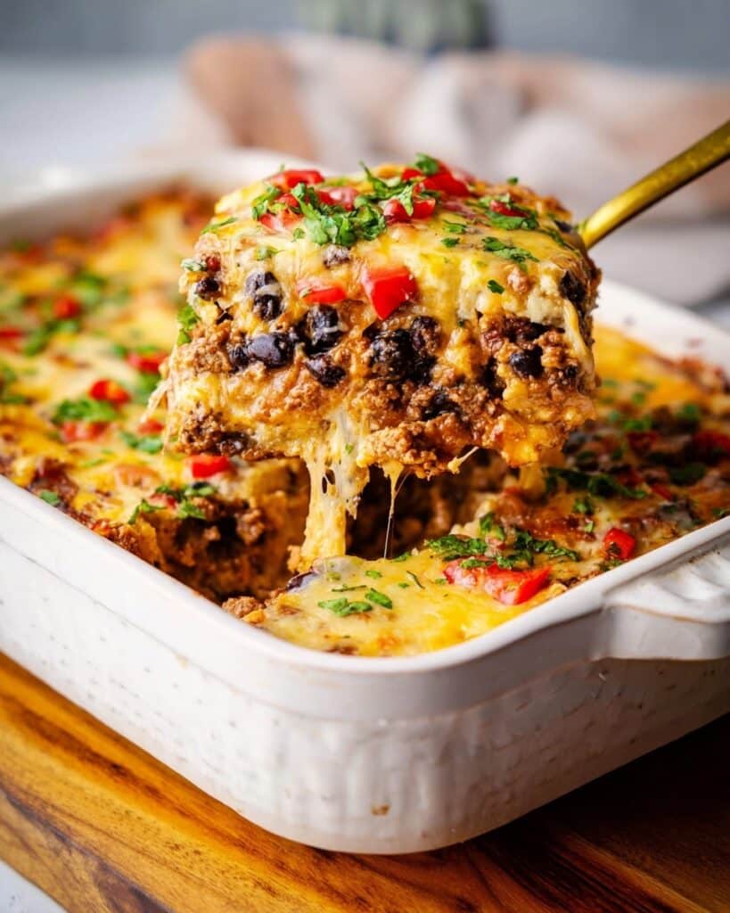 Creamy Burrito Casserole Recipe