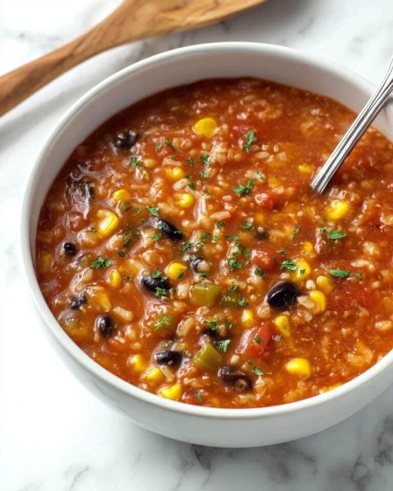 Beans and Rice Taco Soup Recipe