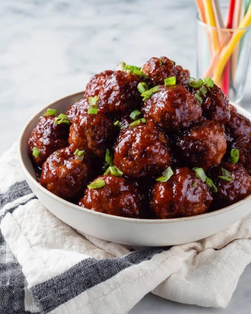 Easy Cranberry Meatballs Recipe