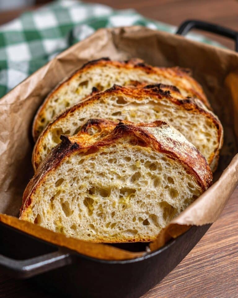 Italian Herb & Cheese Sourdough Bread Recipe