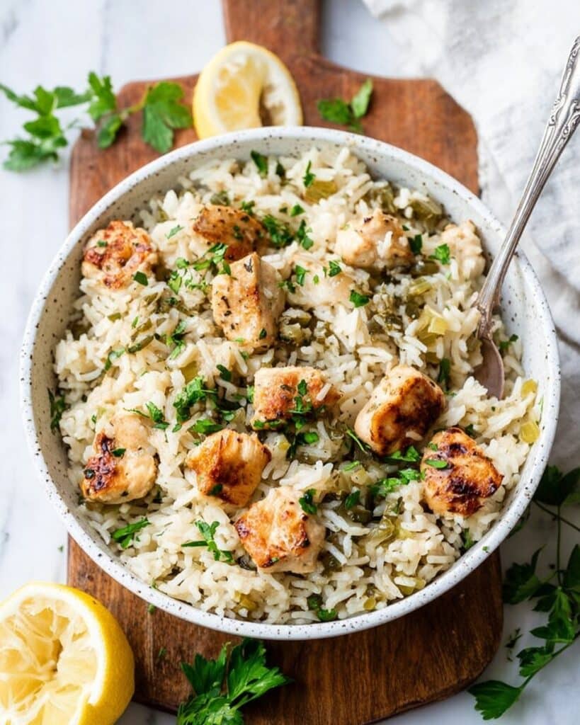 Instant Pot Greek Chicken and Rice Recipe