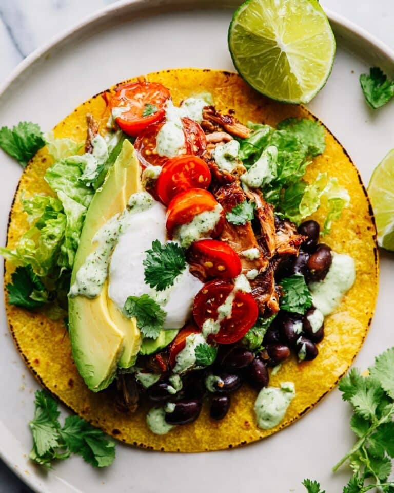 Crockpot Shredded Chicken Tacos Recipe
