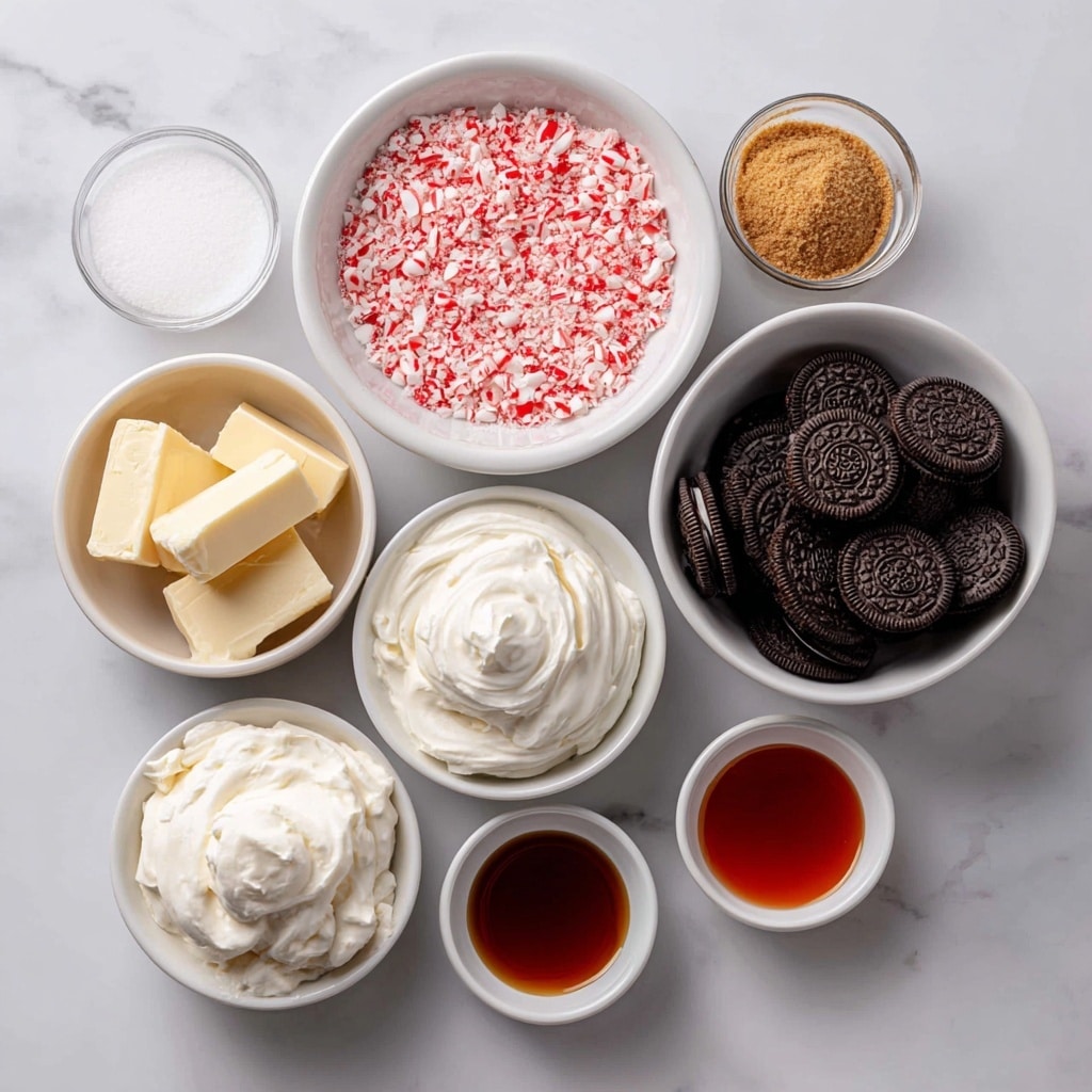 No Bake Christmas Peppermint Pie Recipe - Recipe Image