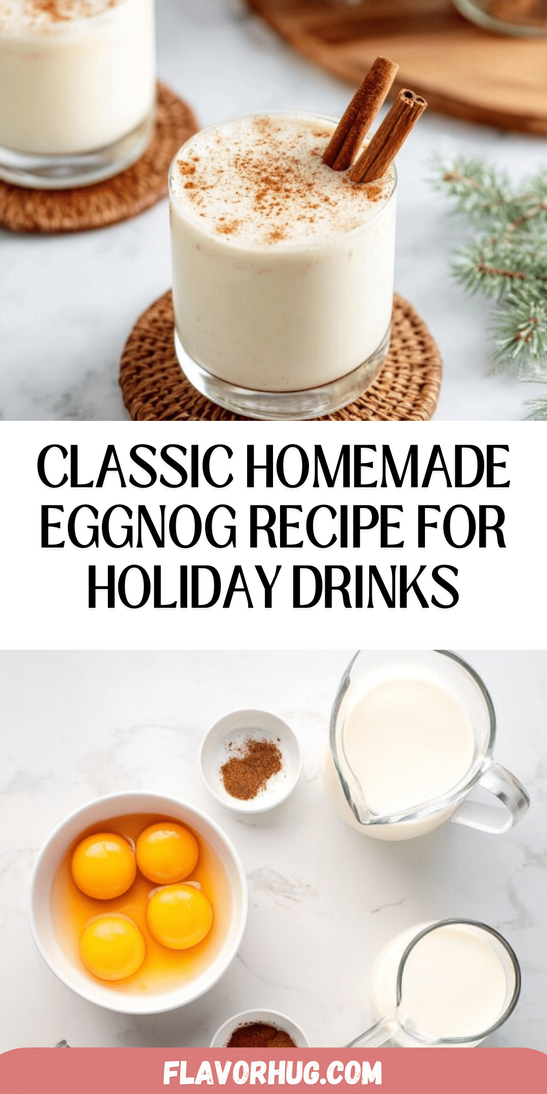 Homemade Eggnog for a Cozy Holiday Celebration