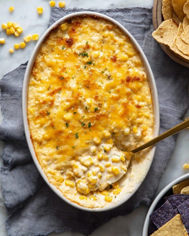 Bubbly Hot Mexican Street Corn Dip (Elote Dip Recipe) Recipe