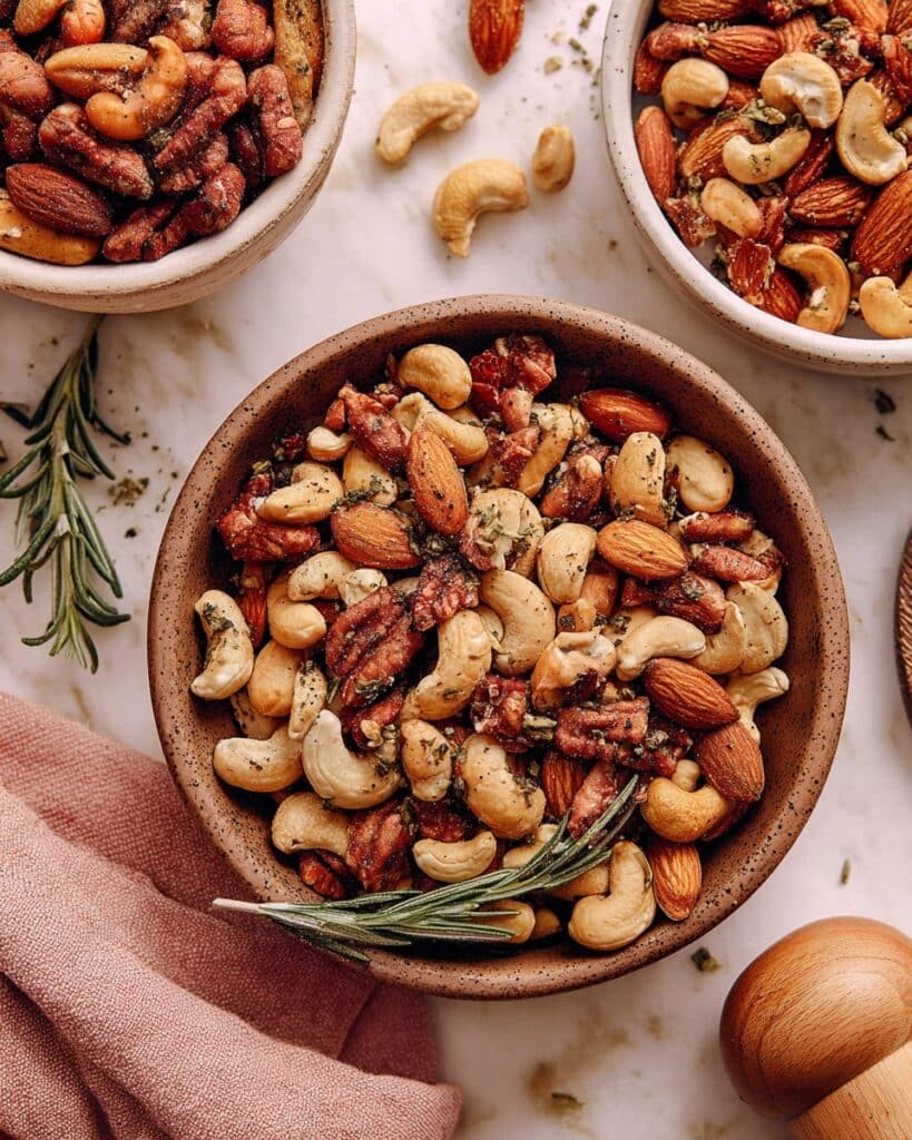 Cacio E Pepe Roasted Nuts Recipe