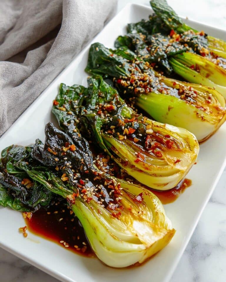 Baby Bok Choy with Soy Sauce and Garlic Recipe