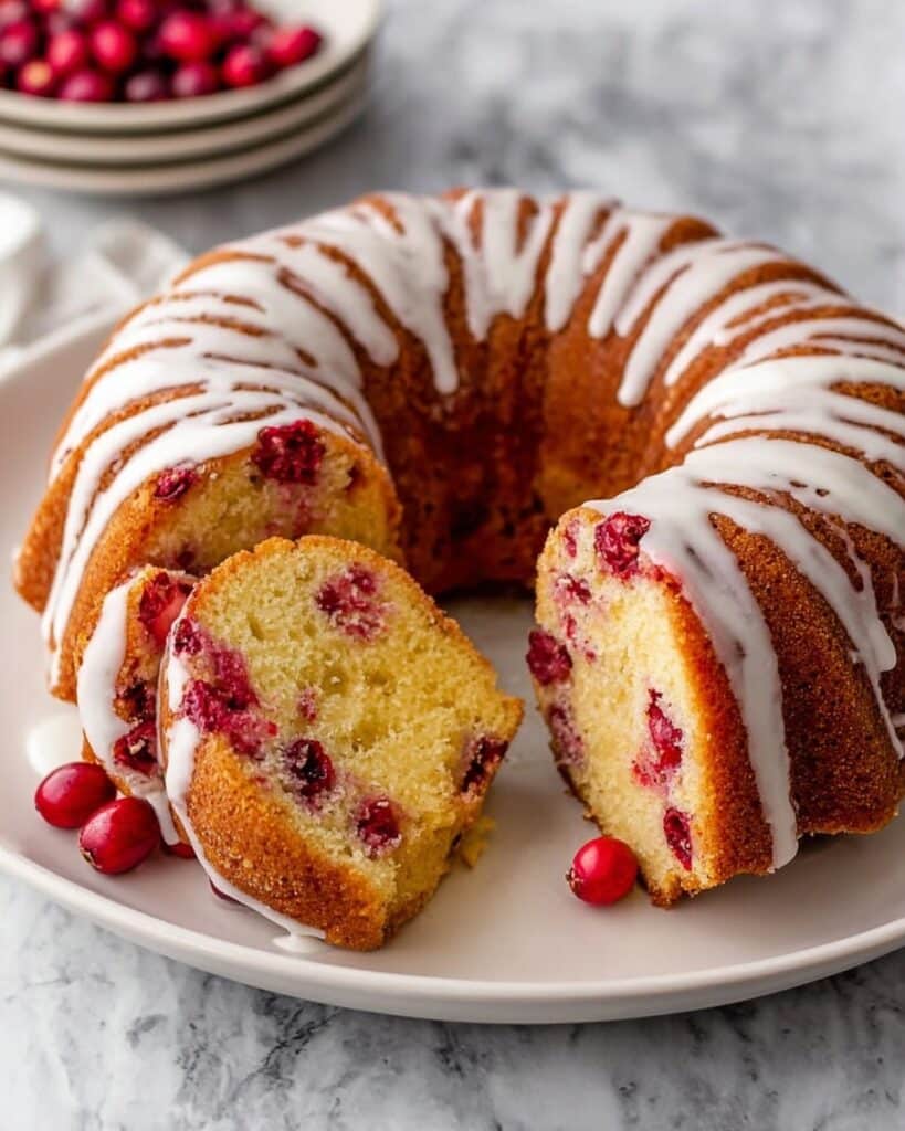Cranberry Orange Bundt Cake Recipe