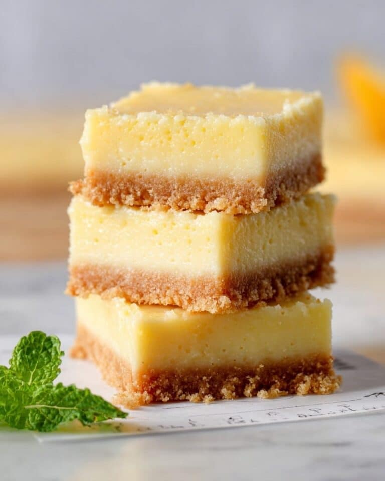 Creamy Lemon Squares Recipe