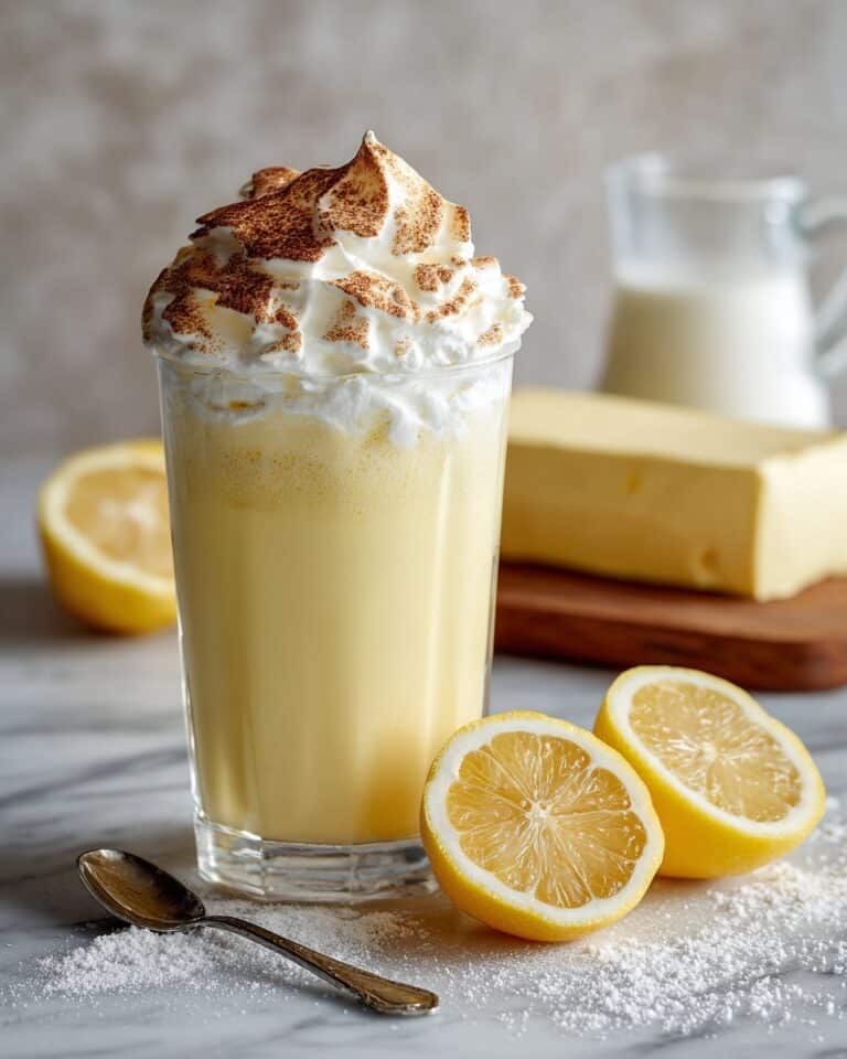 Lemon Meringue Hot Chocolate Recipe