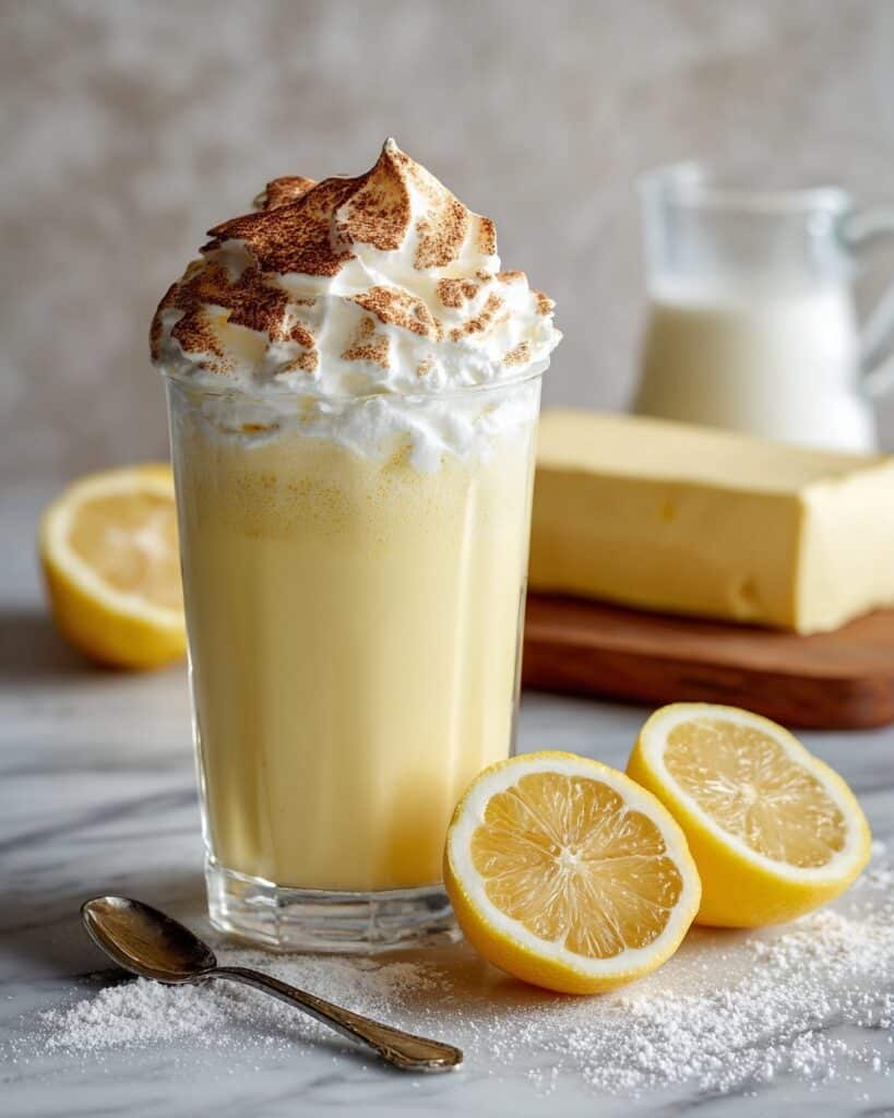 Lemon Meringue Hot Chocolate Recipe