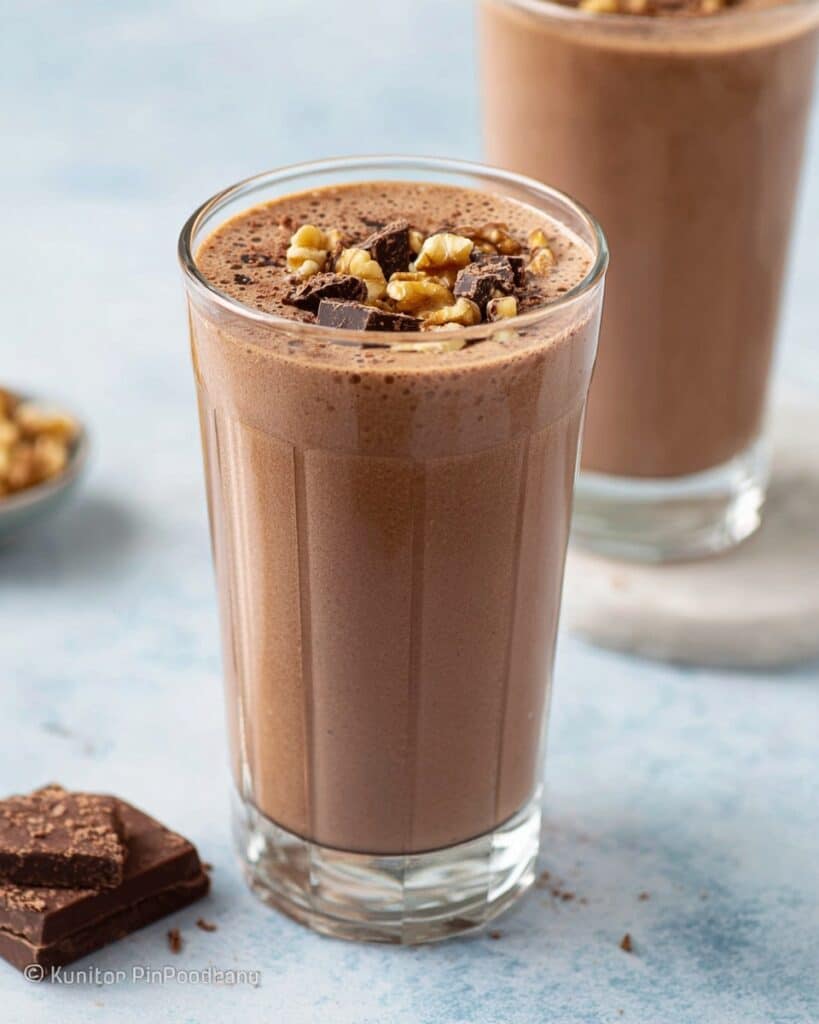 Walnut Banana Cocoa Smoothie Recipe