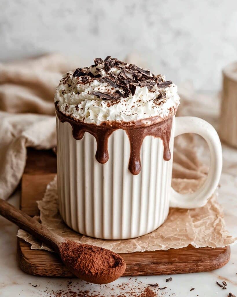 Hot Chocolate with Cocoa Powder Recipe