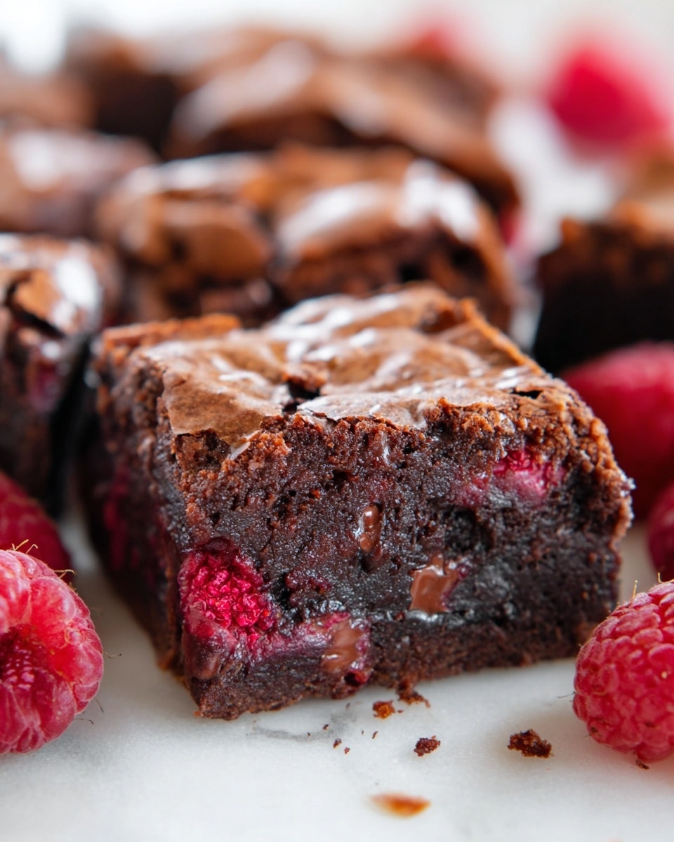 Raspberry Brownies Recipe - Recipe Image