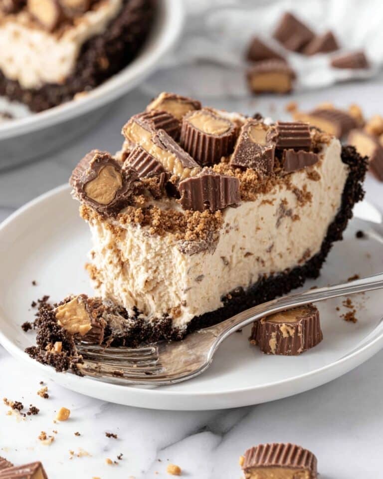 6-Ingredient Peanut Butter Pie with Easy Oreo Crust Recipe