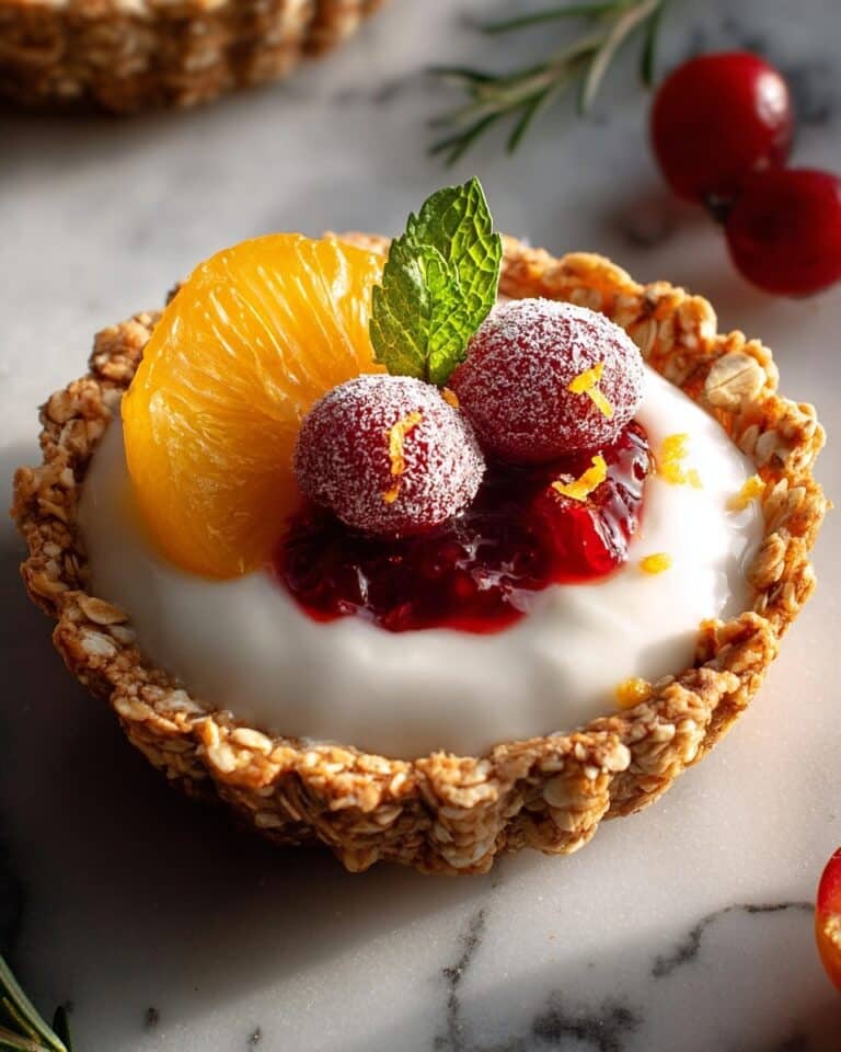 Granola Yogurt Tarts Recipe