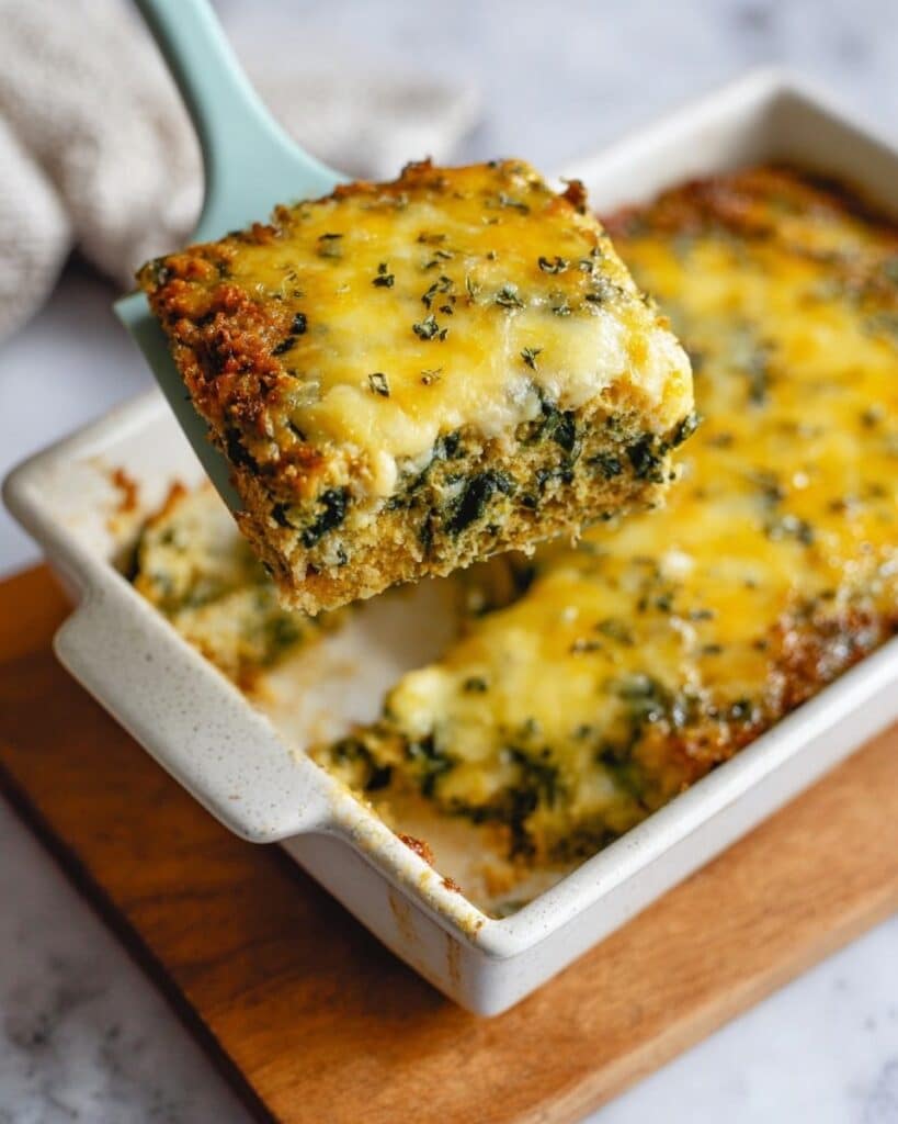 Spinach Casserole with Lentils and Quinoa Recipe