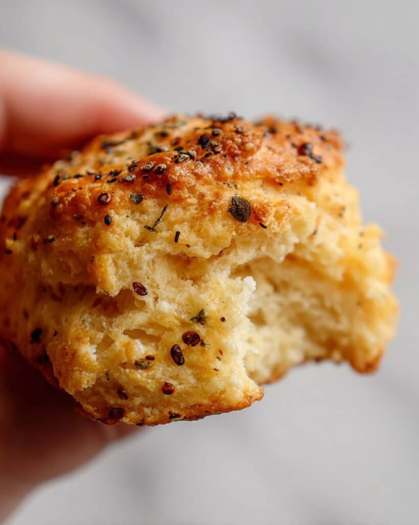 Easy Savory Cheddar Chive Scones (Small Batch) Recipe