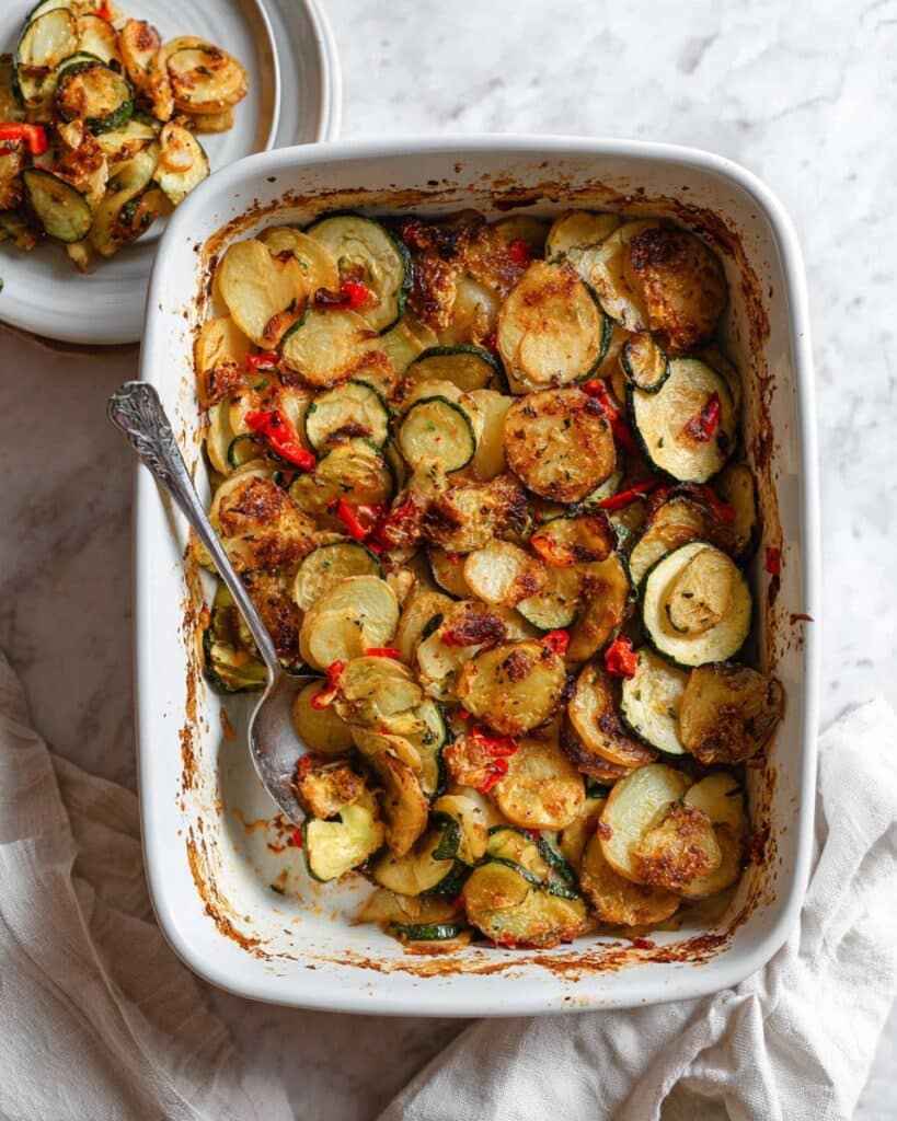 Zucchini Potato Bake Recipe