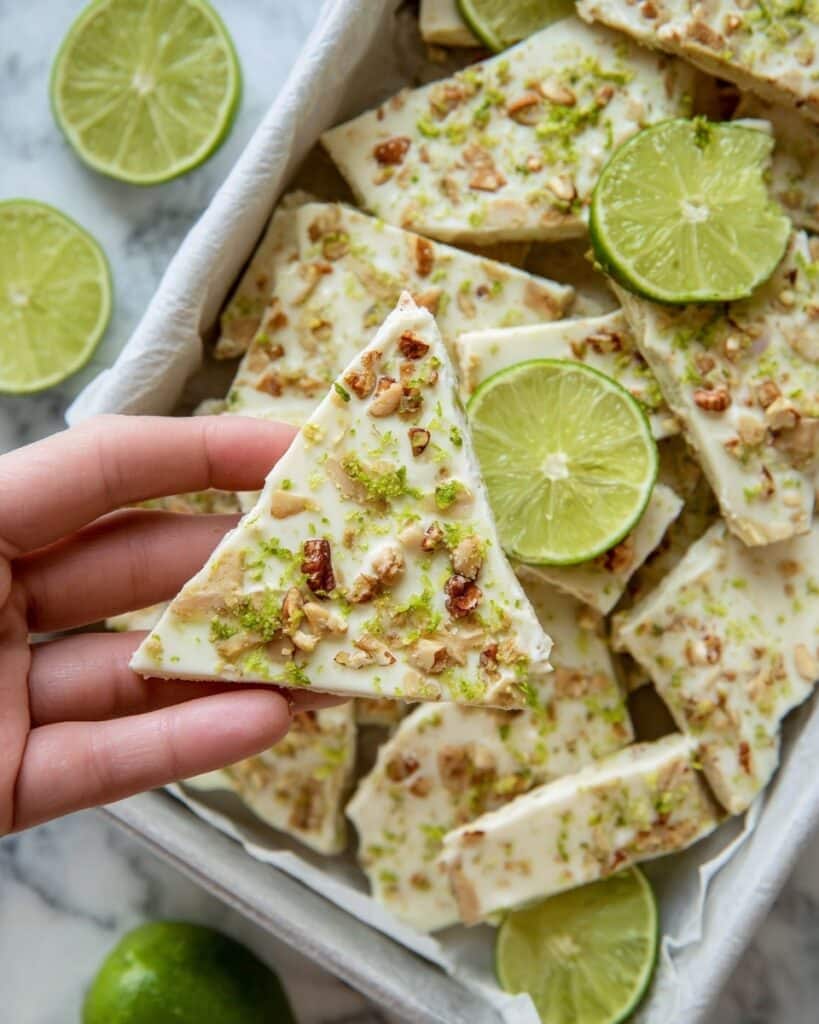 Key Lime Pie Yogurt Bark Recipe