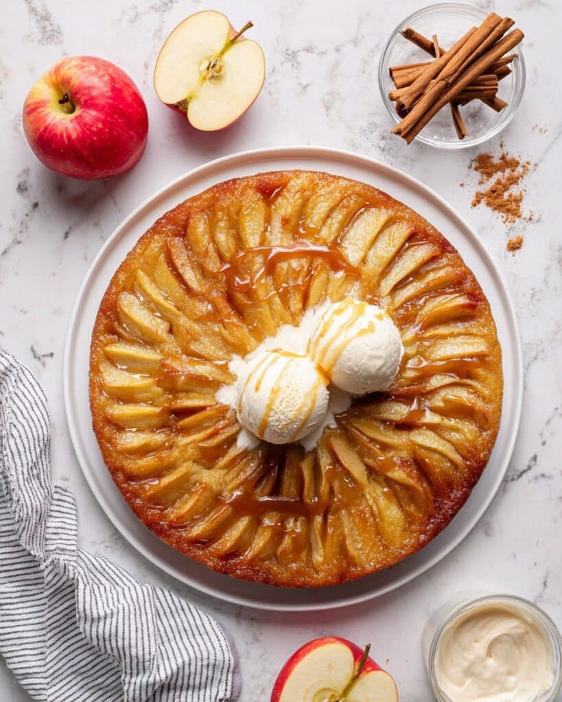 Apple Upside Down Cake Recipe