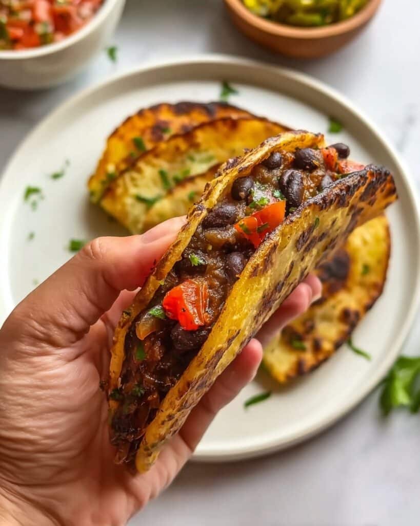 Black Bean and Sweet Potato Tacos Recipe