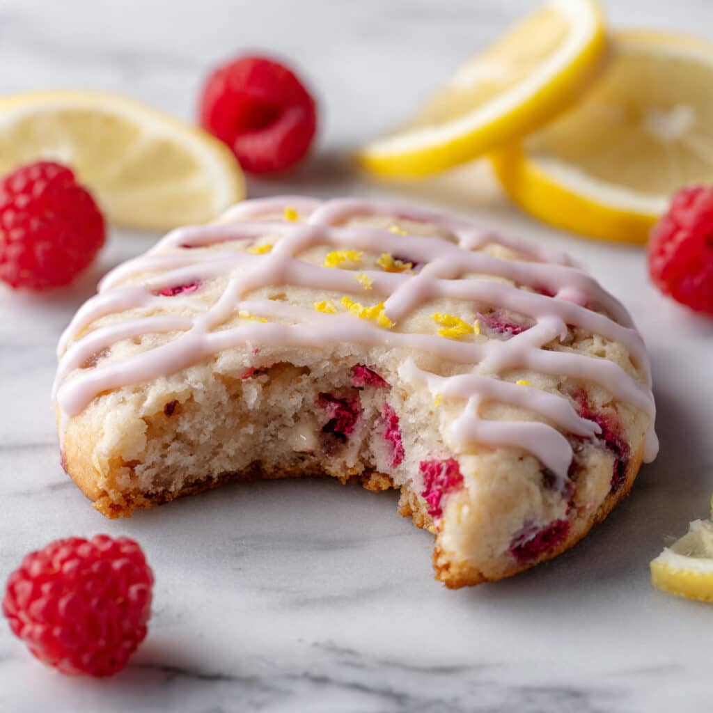 Lemon Raspberry Cookies Recipe