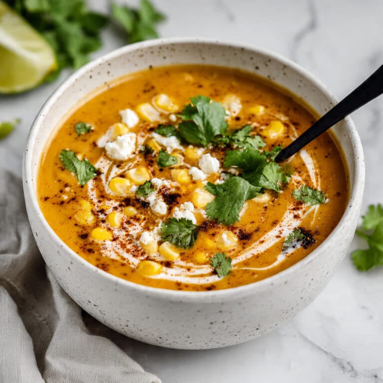 Creamy Elote Chowder: Mexican Street Corn Soup Recipe