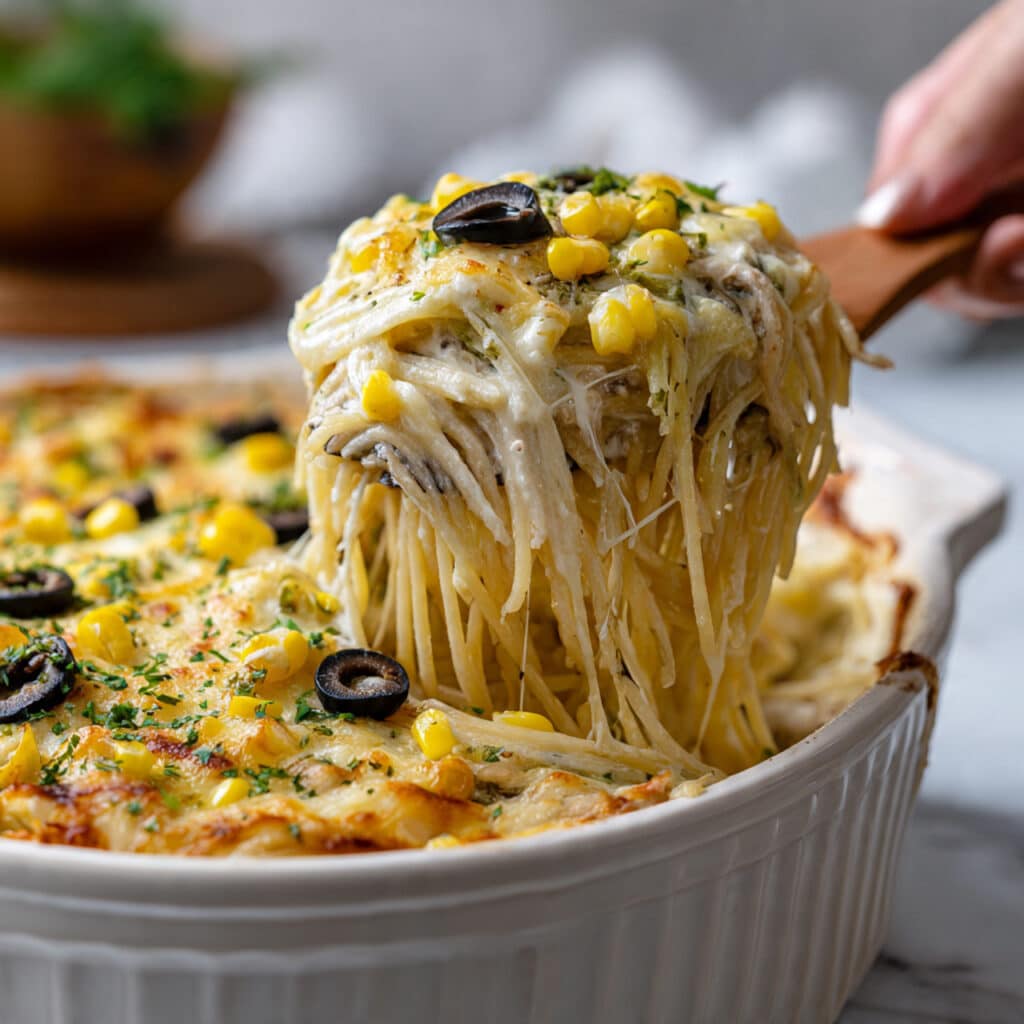 Mexican Chicken Pasta Casserole Recipe