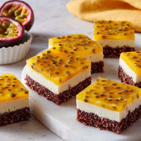 Vegan Mango Cheesecake Bars (No-Bake) Recipe