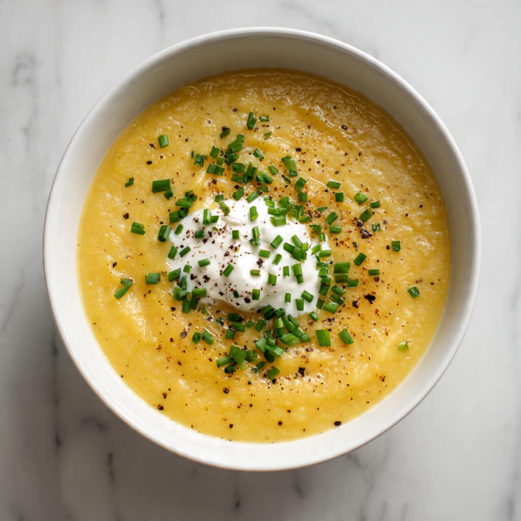 Cozy Irish Veggie & Potato Leek Soup Recipe