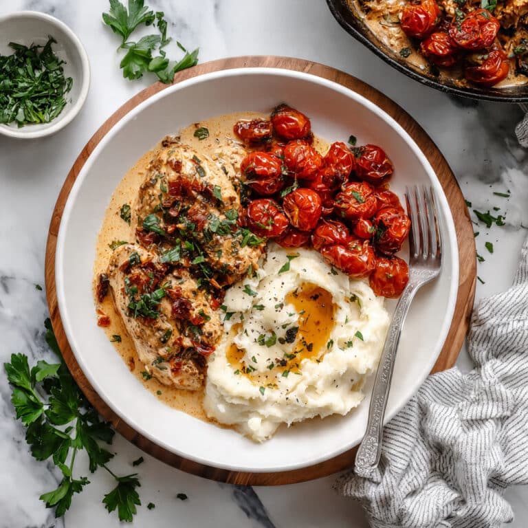 Creamy Boursin Chicken Recipe