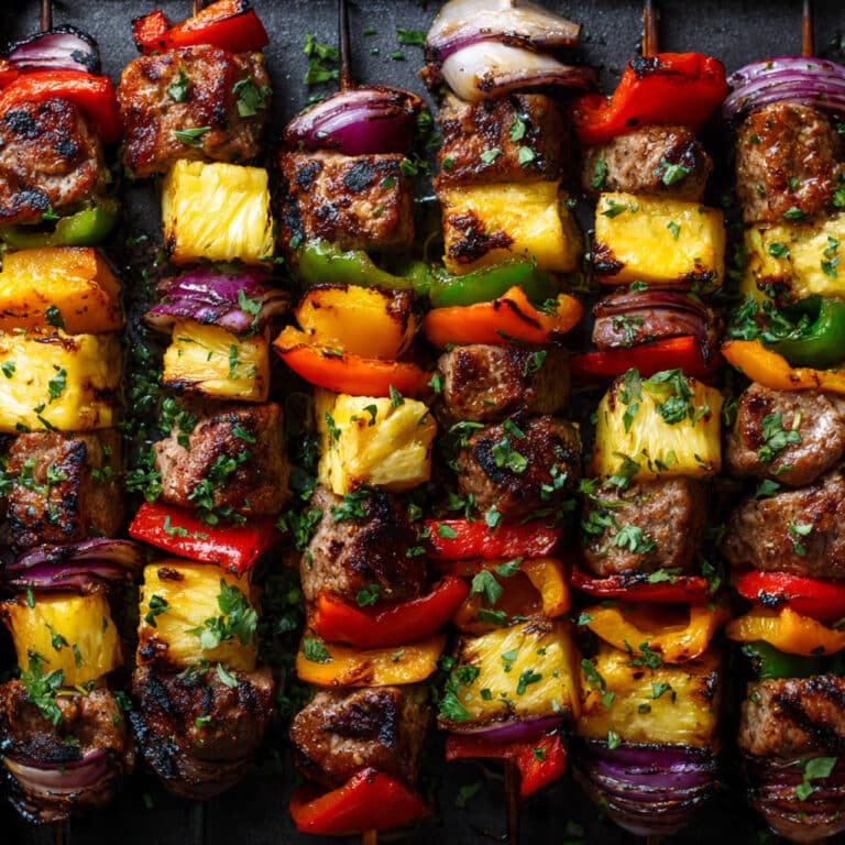 Grilled Hawaiian-Style Chicken Skewers Recipe