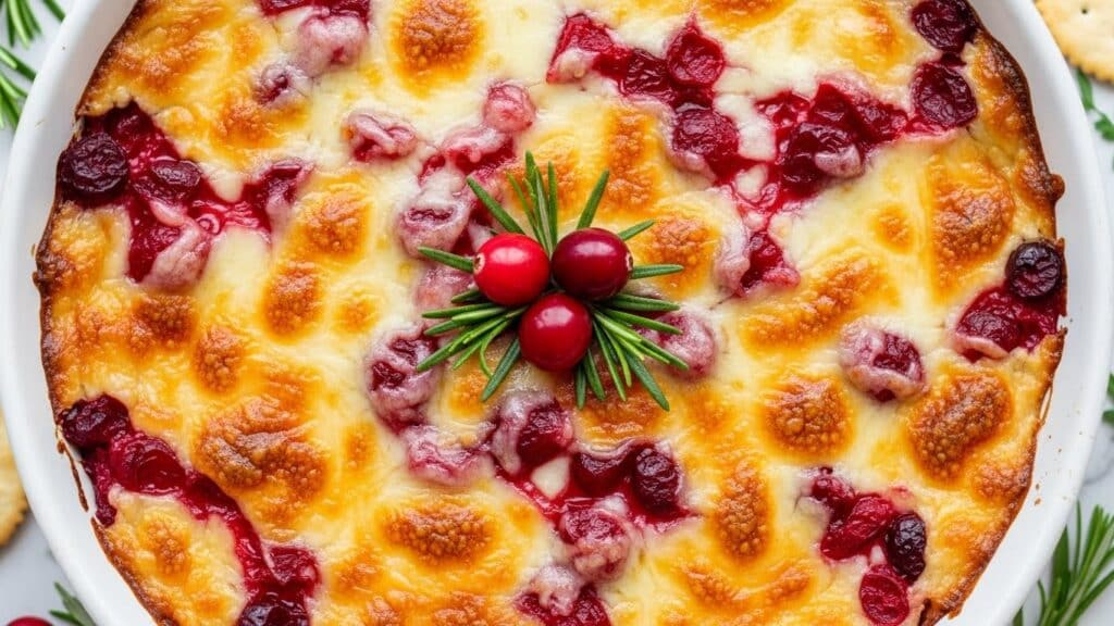 Baked Cranberry Cream Cheese Dip Recipe