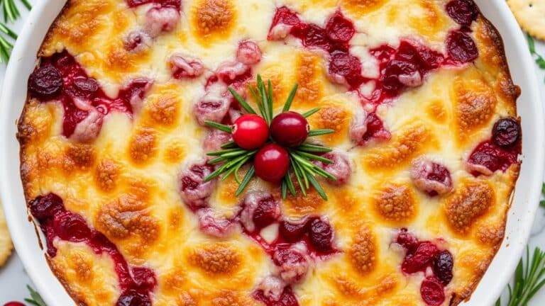 Baked Cranberry Cream Cheese Dip Recipe