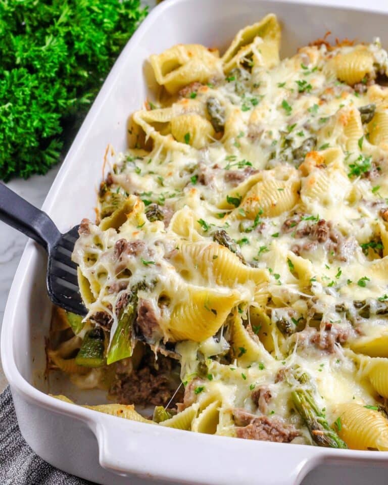 Philly Cheesesteak Stuffed Shells Recipe