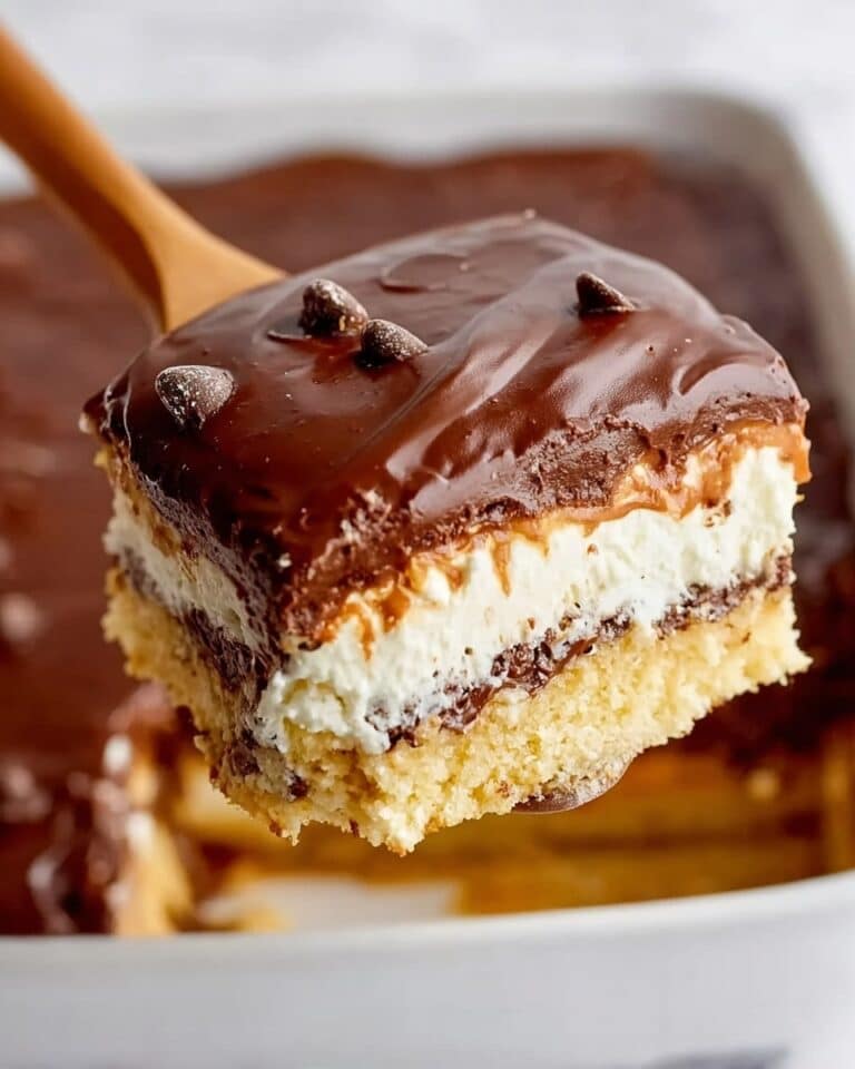 Boston Cream Poke Cake Recipe