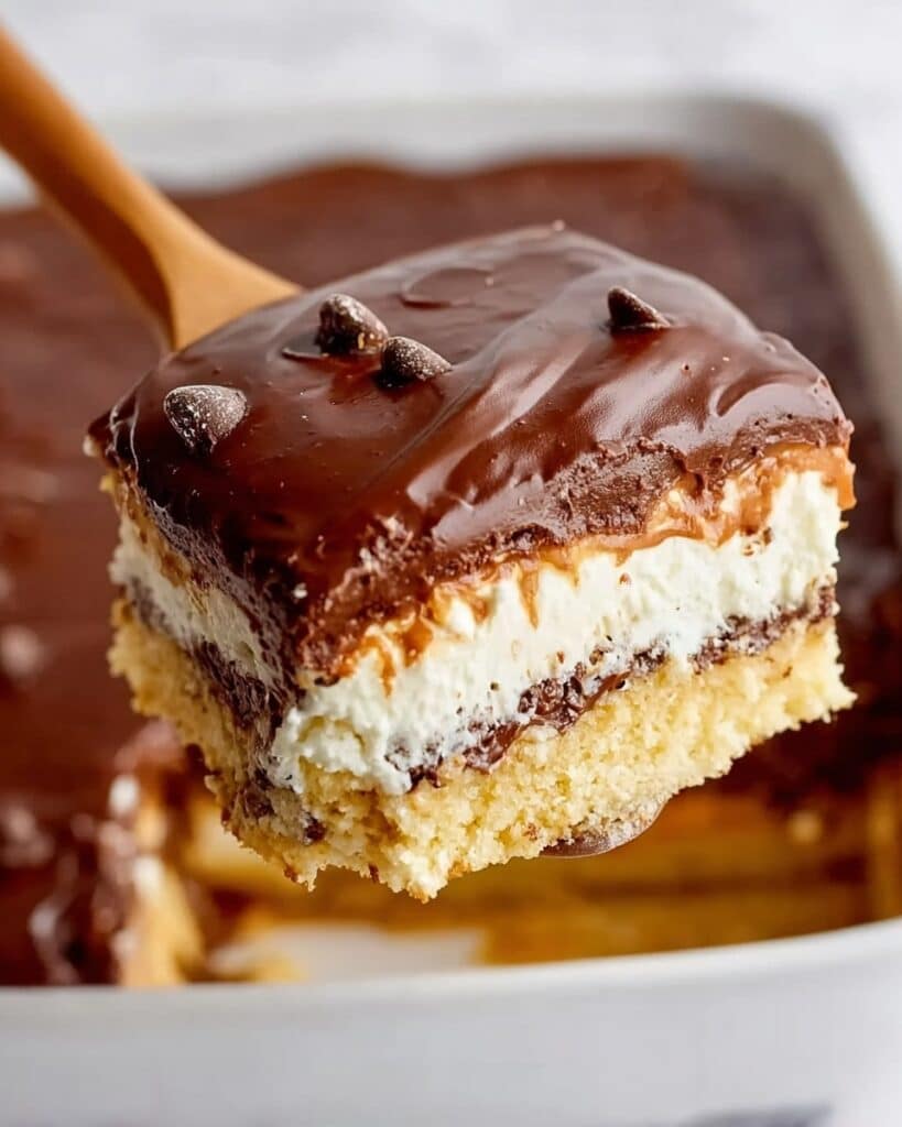 Boston Cream Poke Cake Recipe