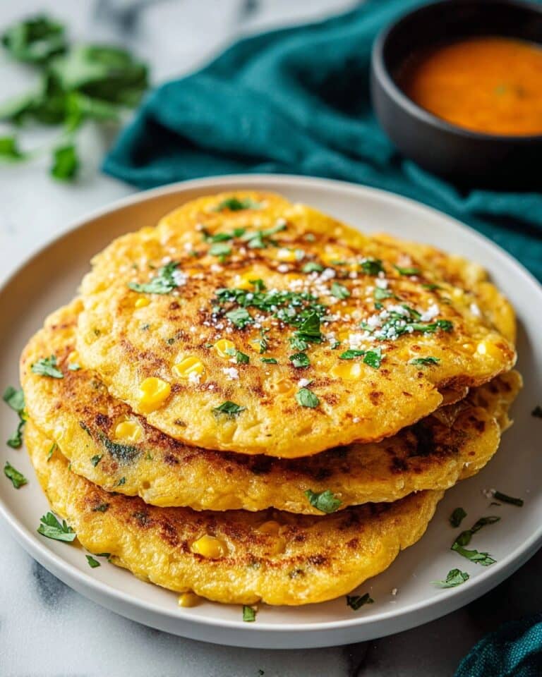 Masoor Dal Chilla | Savory Red Lentil Pancakes Recipe