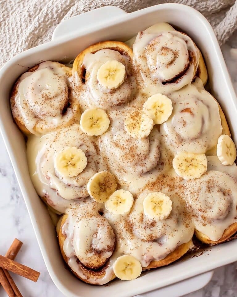 Banana Bread Cinnamon Rolls Recipe