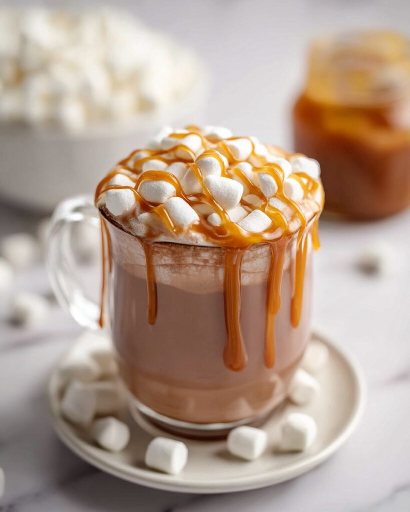 Salted Caramel Hot Chocolate Recipe