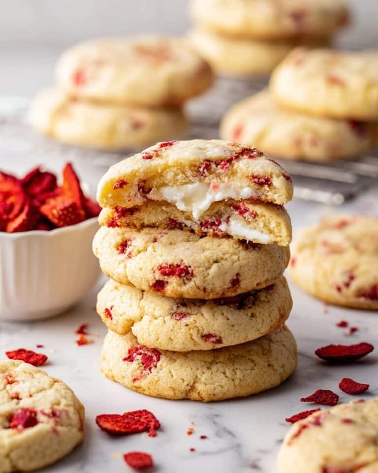 Strawberry Cheesecake Cookies Recipe