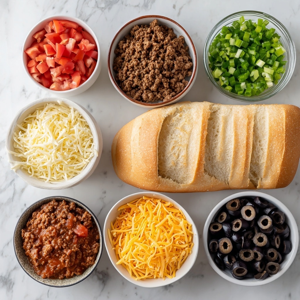 Taco French Bread Pizza Recipe - Recipe Image