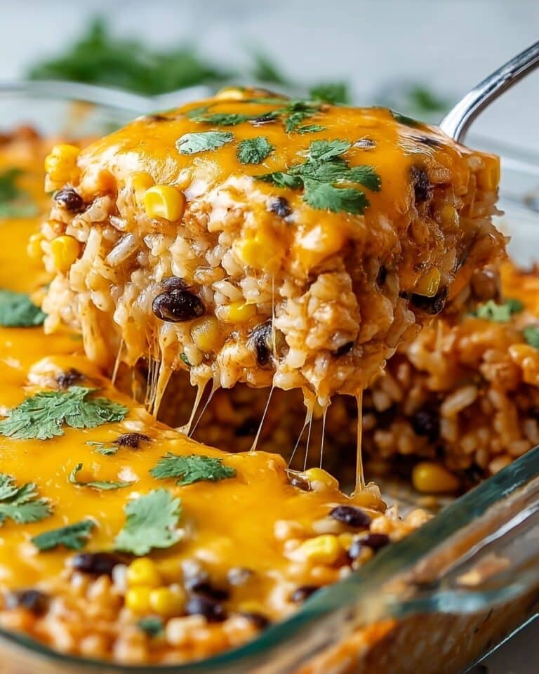 Chicken Enchilada Rice Casserole Recipe
