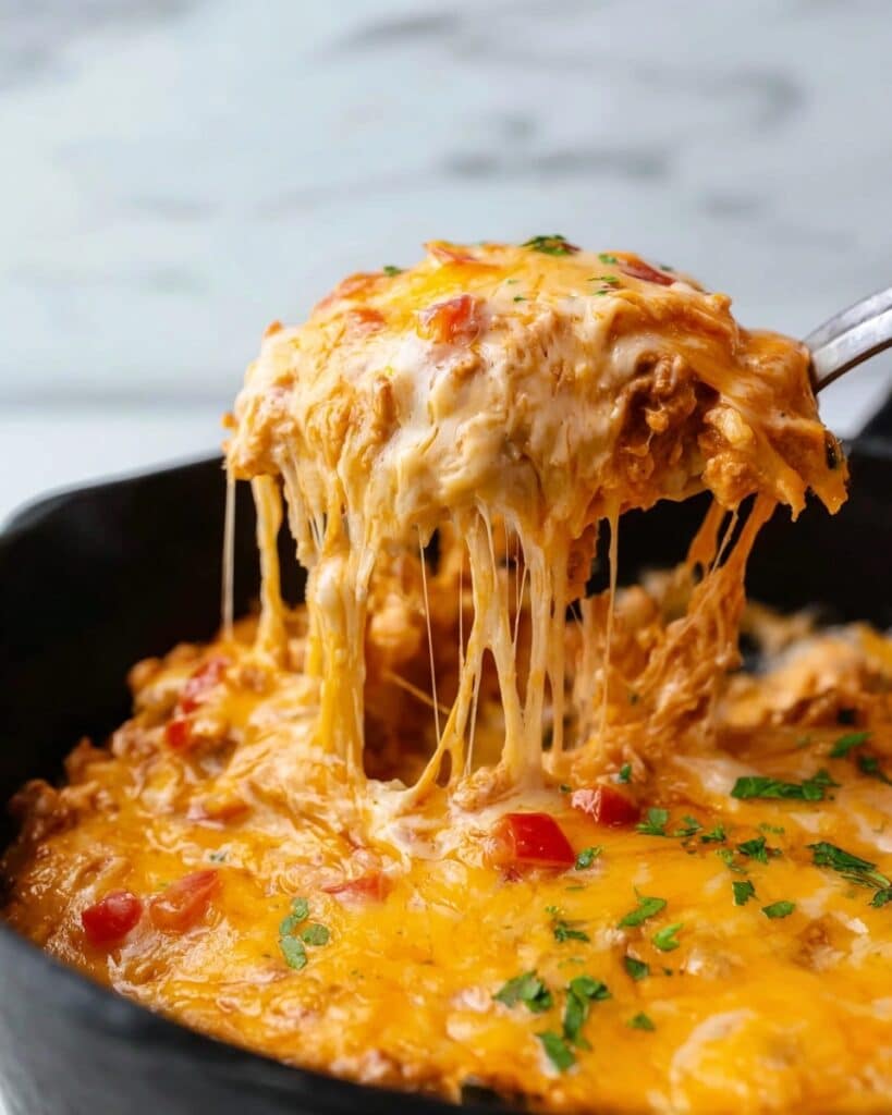 Slow Cooker Chicken Enchilada Casserole Recipe