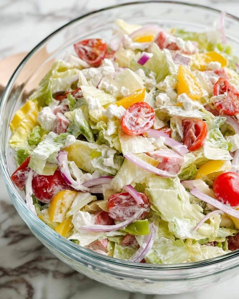 Italian Grinder Salad (Chopped Sub Salad) Recipe